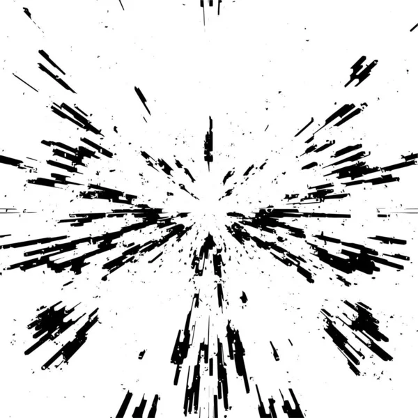 Ilustracja Wektora Czarne Białe Abstrakcyjne Tło Tekstura Grunge — Wektor stockowy