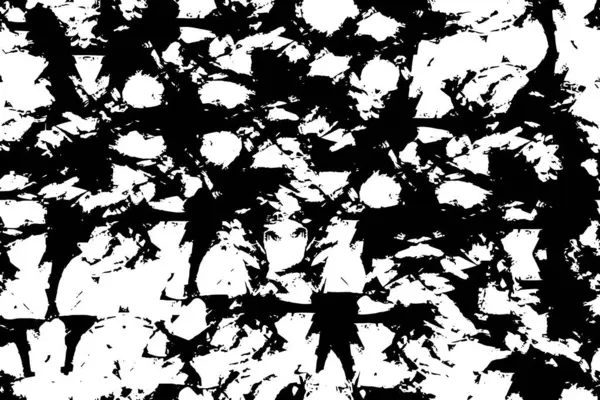 Vector Illustratie Zwart Wit Abstracte Achtergrond Grunge Textuur — Stockvector