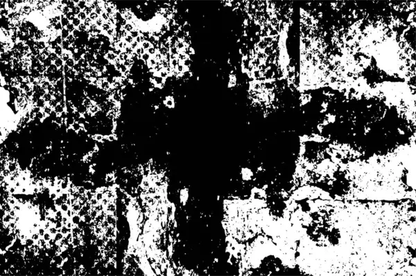 Αφηρημένο Ασπρόμαυρο Φόντο Υφή Του Grunge Εικονογράφηση Διανύσματος — Διανυσματικό Αρχείο