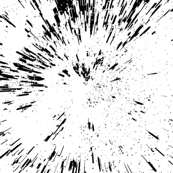 Fond Noir Blanc Abstrait Texture Grunge Illustration Vectorielle — Image vectorielle