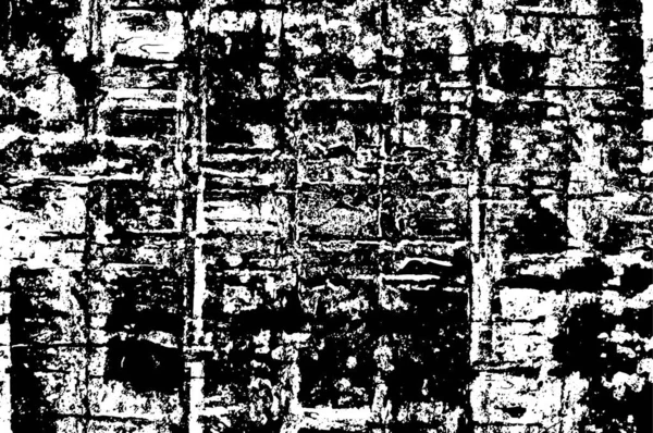 Abstract Grunge Achtergrond Zwart Wit Patroon Vectorillustratie — Stockvector
