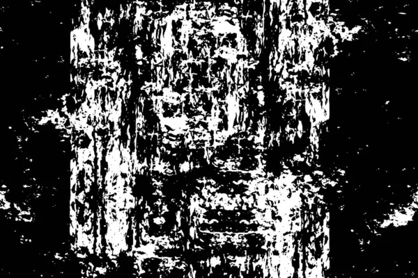 Абстрактный Гранж Фон Черно Белая Текстура Векторная Иллюстрация — стоковый вектор
