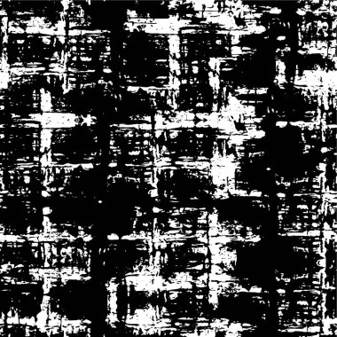 Siyah ve beyaz renklerde soyut grunge arkaplanı. vektör illüstrasyonu