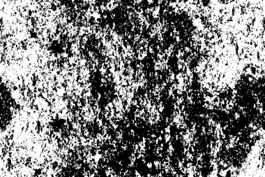 Siyah ve beyaz renklerde sıkıntılı doku ve çizikler