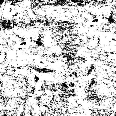 Siyah ve beyaz renklerde sıkıntılı doku ve çizikler