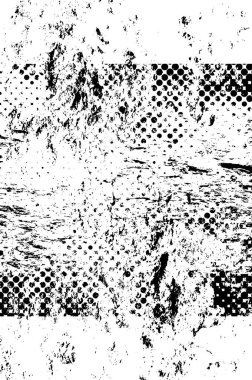 Siyah ve beyaz desenli soyut arkaplan