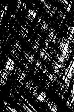 Kaba ve basit bir desen, inişli çıkışlı vuruşlarla yapılmış.