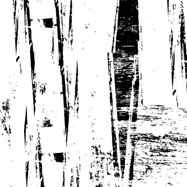 Kaba ve basit bir desen, inişli çıkışlı vuruşlarla yapılmış.