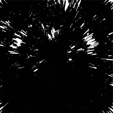 Kaba ve basit bir desen, inişli çıkışlı vuruşlarla yapılmış.