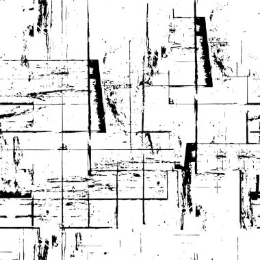 Kaba ve basit bir desen, inişli çıkışlı vuruşlarla yapılmış.