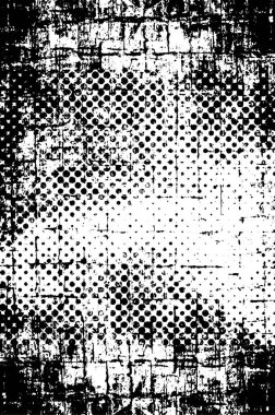 Kaba ve basit bir desen, inişli çıkışlı vuruşlarla yapılmış.