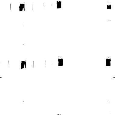 Kaba ve basit bir desen, inişli çıkışlı vuruşlarla yapılmış.