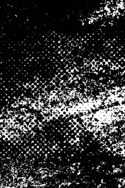 Een Zwart Wit Grunge Textuur Achtergrond — Stockvector