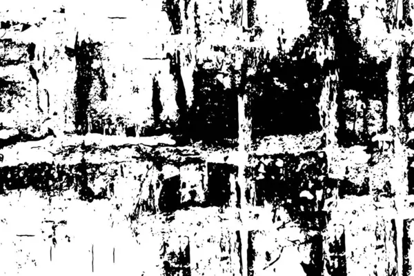 Czarno Biała Faktura Abstrakcyjne Tło Grunge — Wektor stockowy