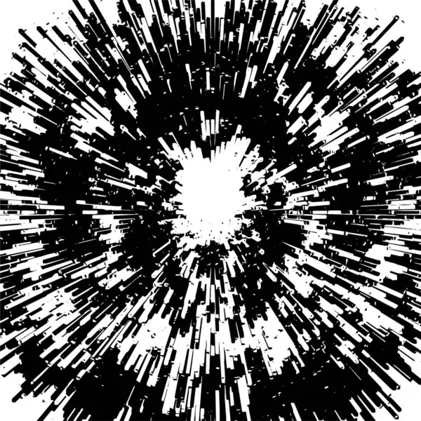 Тривожна Текстура Чорно Білих Тонах Подряпинах — стоковий вектор