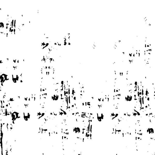 Тривожна Текстура Чорно Білих Тонах Подряпинах — стоковий вектор