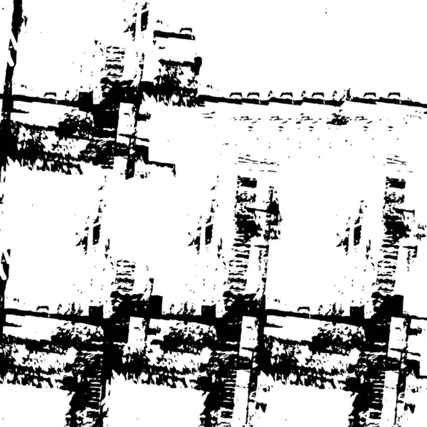 Абстрактный Фон Черно Белым Рисунком — стоковый вектор