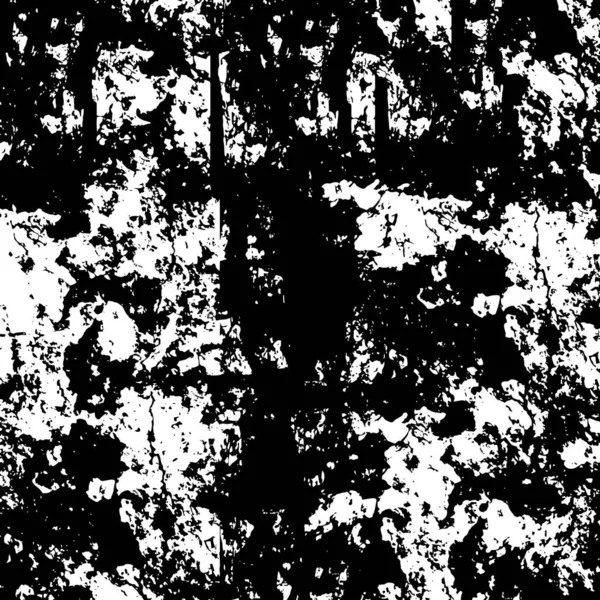 Fond Texturé Abstrait Noir Blanc Texture Monochrome — Image vectorielle