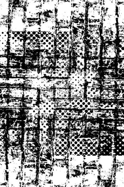 Kaba ve basit bir desen, inişli çıkışlı vuruşlarla yapılmış.