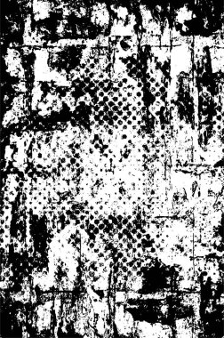 Kaba ve basit bir desen, inişli çıkışlı vuruşlarla yapılmış.