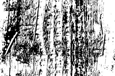 Kaba ve basit bir desen, inişli çıkışlı vuruşlarla yapılmış.