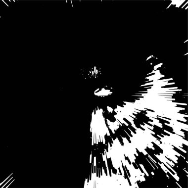 Kaba ve basit bir desen, inişli çıkışlı vuruşlarla yapılmış.