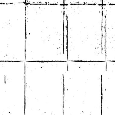 Kaba ve basit bir desen, inişli çıkışlı vuruşlarla yapılmış.