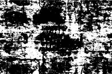 Siyah ve beyaz renklerde soyut grunge arkaplanı. vektör illüstrasyonu