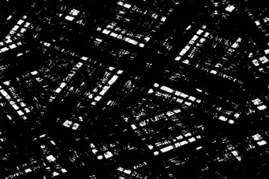 Siyah ve beyaz renklerde soyut grunge arkaplanı. vektör illüstrasyonu