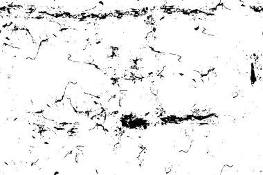 Tek renkli, mürekkepli yaratıcı çizim. grunge dokusu