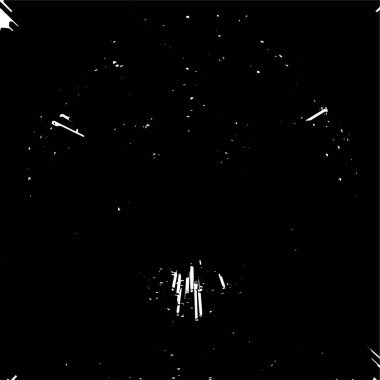 Tek renkli, mürekkepli yaratıcı çizim. grunge dokusu