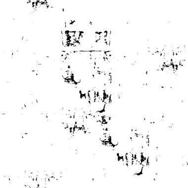 Tek renkli, mürekkepli yaratıcı çizim. grunge dokusu