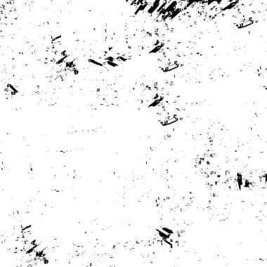 Tek renkli, mürekkepli yaratıcı çizim. grunge dokusu