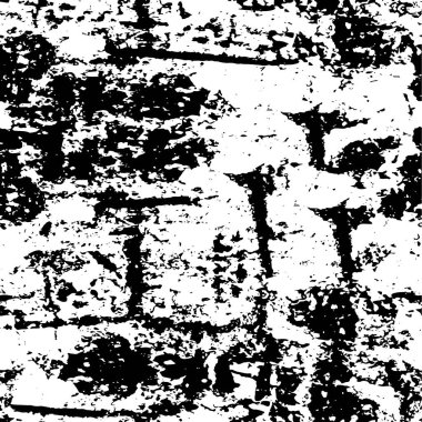 Tek renkli, mürekkepli yaratıcı çizim. grunge dokusu