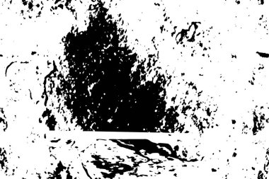 Tek renkli, mürekkepli yaratıcı çizim. grunge dokusu