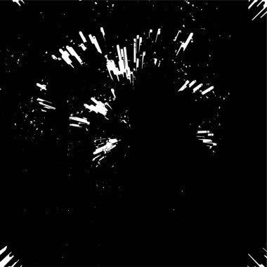 Tek renkli, mürekkepli yaratıcı çizim. grunge dokusu