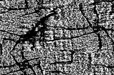 Tek renkli, mürekkepli yaratıcı çizim. grunge dokusu