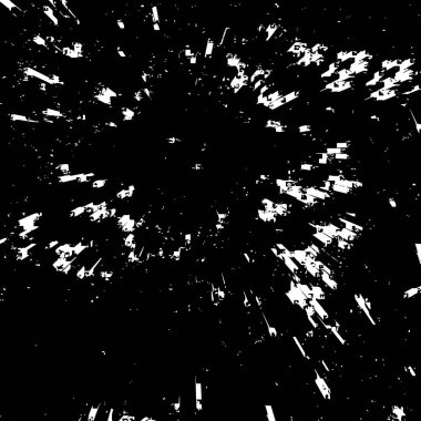 Tek renkli, mürekkepli yaratıcı çizim. grunge dokusu