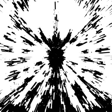 siyah ve beyaz doku, grunge arkaplan, soyut yarım ton vektör çizimi 