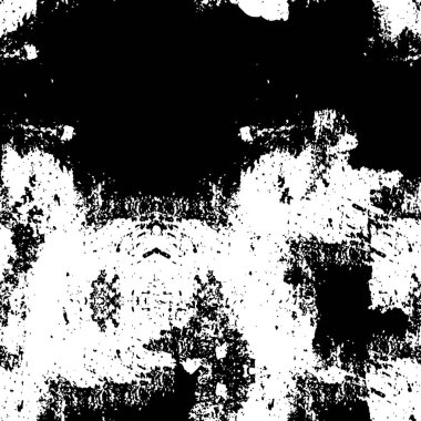 siyah ve beyaz doku, grunge arkaplan, soyut yarım ton vektör çizimi 