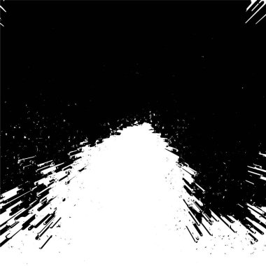 siyah ve beyaz doku, grunge arkaplan, soyut yarım ton vektör çizimi 