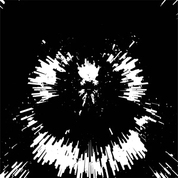 Абстрактный Черно Белый Фактурный Фон Монохромная Текстура — стоковый вектор
