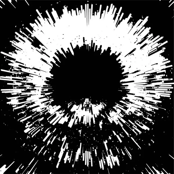 Black White Grunge Wall Textured Background — Stok Vektör