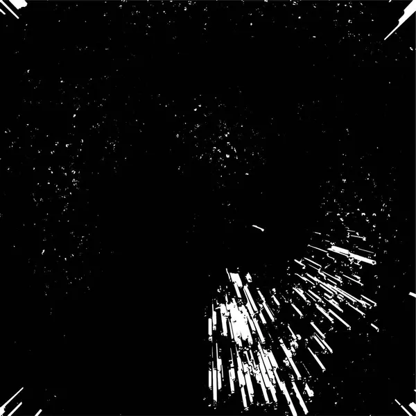 Een Monochrome Grunge Textuur Zwart Wit Abstracte Achtergrond — Stockvector