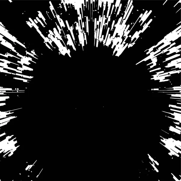 Fondo Grunge Blanco Negro Superficie Abstracta Con Líneas Grietas Ilustración — Vector de stock