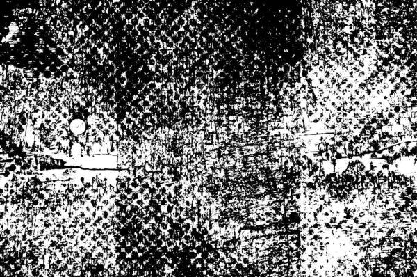 Monochromatická Kreativní Ilustrace Inkoustem Grunge Textura — Stockový vektor