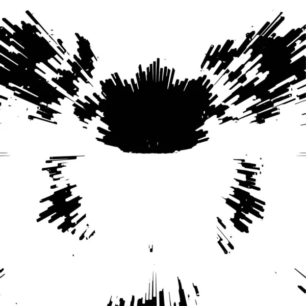 Μονόχρωμη Δημιουργική Απεικόνιση Μελάνι Υφή Grunge — Διανυσματικό Αρχείο