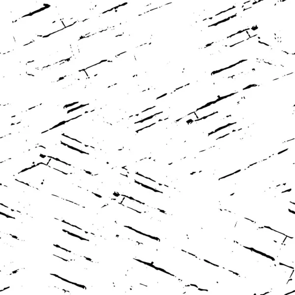 Монохромна Креативна Ілюстрація Чорнилом Гранжева Текстура — стоковий вектор