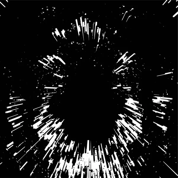 Illustration Créative Monochrome Encre Texture Grunge — Image vectorielle