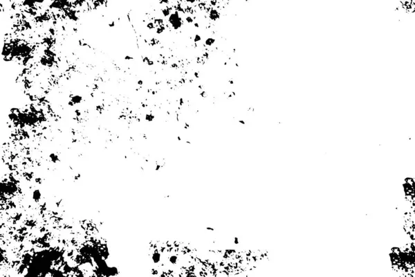 Svart Och Vit Textur Grunge Bakgrund Abstrakt Halvton Vektor Illustration — Stock vektor